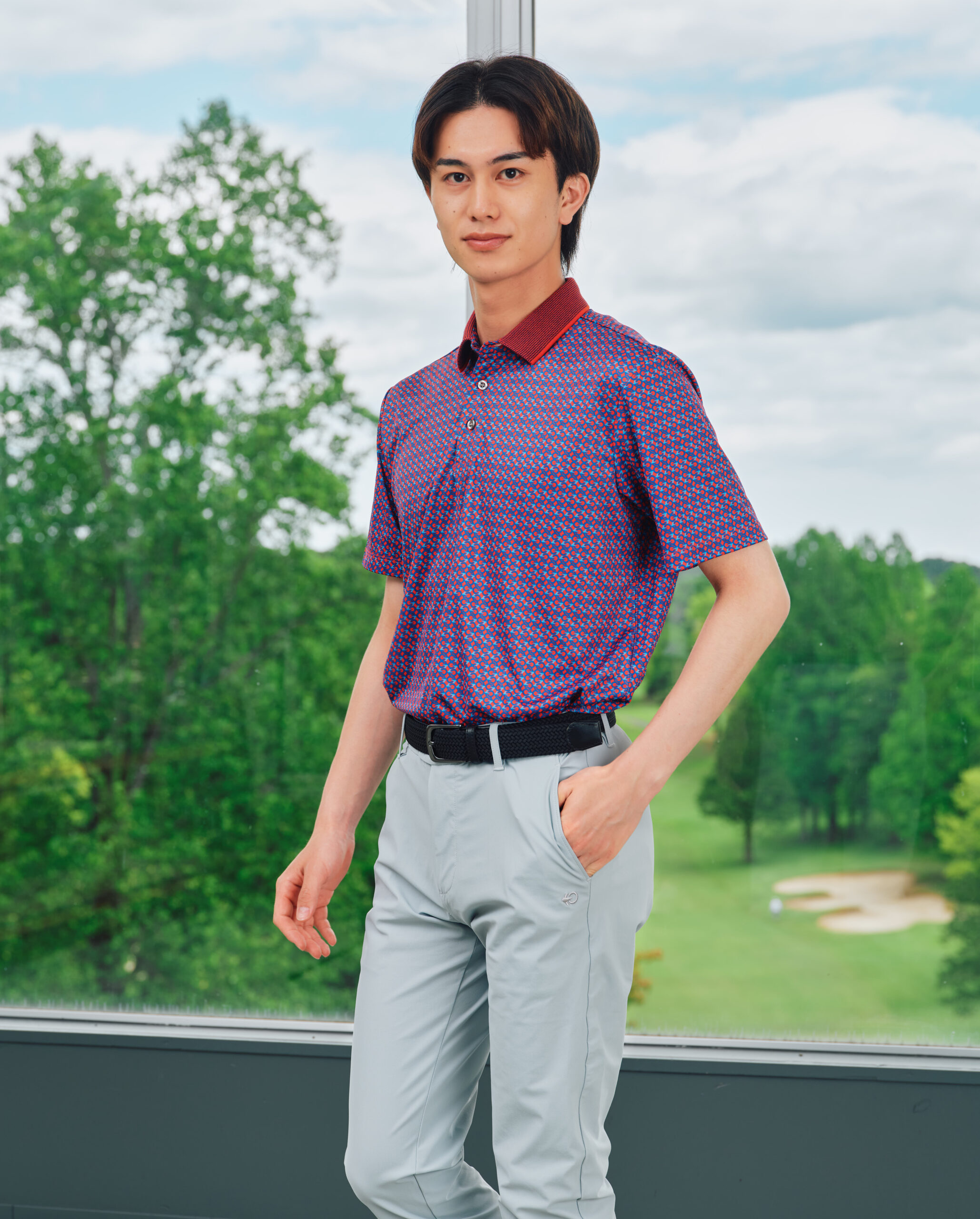 md logo ポロ / WineRed - MOINSDIX｜モアンジース